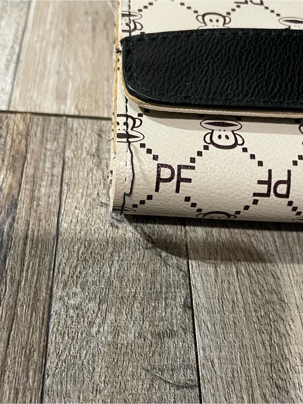 Paul Frank PF Monogram Gucci Style Foldable Wallet Rare